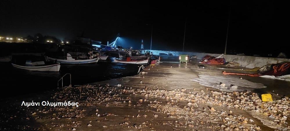 Κακοκαιρία Bora - Χαλκιδική