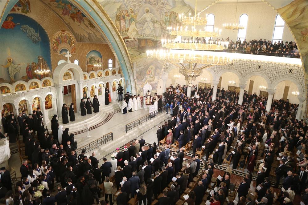 Αρχιεπίσκοπος Τιράνων, Δυρραχίου και πάσης Αλβανίας Ιωάννης - Ενθρόνιση