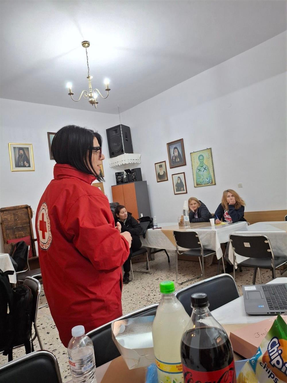 ΕΡΥΘΡΟΣ ΣΤΑΥΡΟΣ - ΑΣΚΗΣΗ ΕΚΚΕΝΩΣΗΣ ΣΤΟ ΓΗΡΟΚΟΜΕΙΟ ΘΗΡΑΣ ΕΡΥΘΡΟΣ ΣΤΑΥΡΟΣ - ΑΣΚΗΣΗ ΕΚΚΕΝΩΣΗΣ ΣΤΟ ΓΗΡΟΚΟΜΕΙΟ ΘΗΡΑΣ