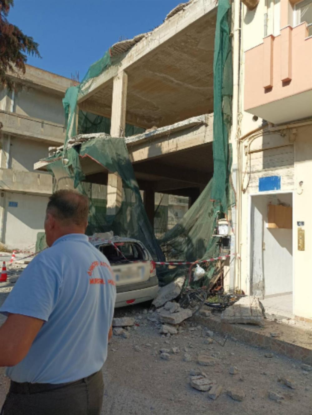 Ηράκλειο - καταρρευση κτηρίου Ηράκλειο - καταρρευση κτηρίου