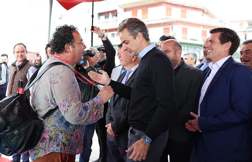 Μητσοτάκης - Λέσβος Μητσοτάκης - Λέσβος