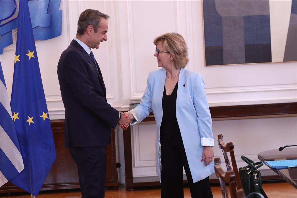 Μητσοτάκης - Ευρωπαία Επίτροπος