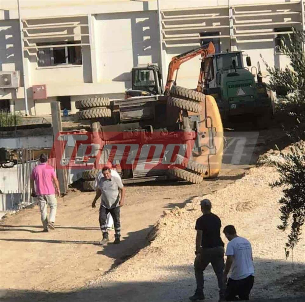 Πάτρα - νοσοκομείο - εκσκαφέας Πάτρα - νοσοκομείο - εκσκαφέας