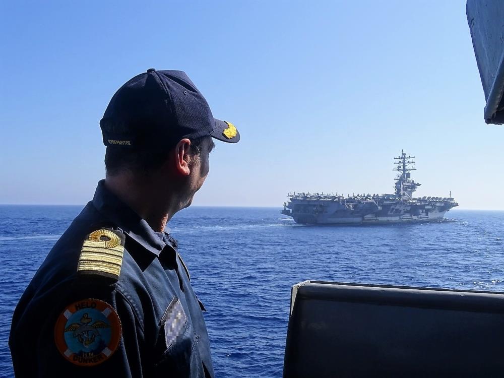 ΑΣΚΗΣΗ - ΑΕΡΟΠΛΑΝΟΦΟΡΟ ΑΙΖΕΝΧΑΟΥΕΡ - USS DWIGHT D EISENHOWER ΑΣΚΗΣΗ - ΑΕΡΟΠΛΑΝΟΦΟΡΟ ΑΙΖΕΝΧΑΟΥΕΡ - USS DWIGHT D EISENHOWER