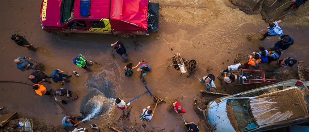 Βαλένθια - Ισπανία - πλημμύρες Βαλένθια - Ισπανία - πλημμύρες