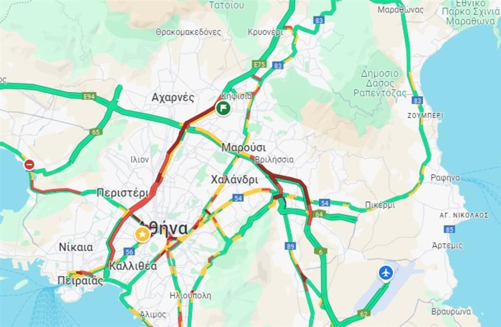 Κίνηση - Μποτιλιάρισμα - Έξοδος 28η Οκτωβρίου Κίνηση - Μποτιλιάρισμα - Έξοδος 28η Οκτωβρίου