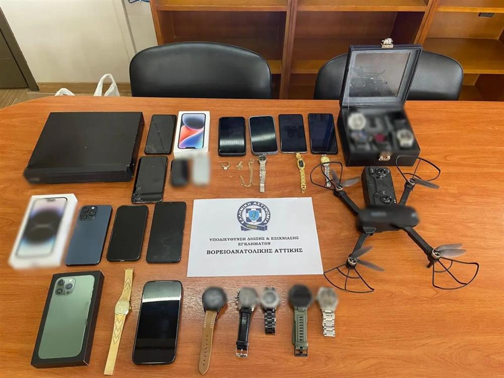 Συμμορία - κλοπές - Αθήνα - Χαλκίδα