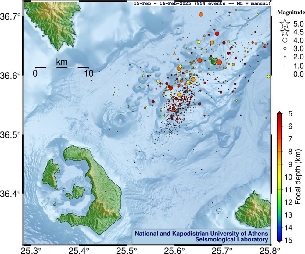 σεισμοί - Σαντορίνη σεισμοί - Σαντορίνη