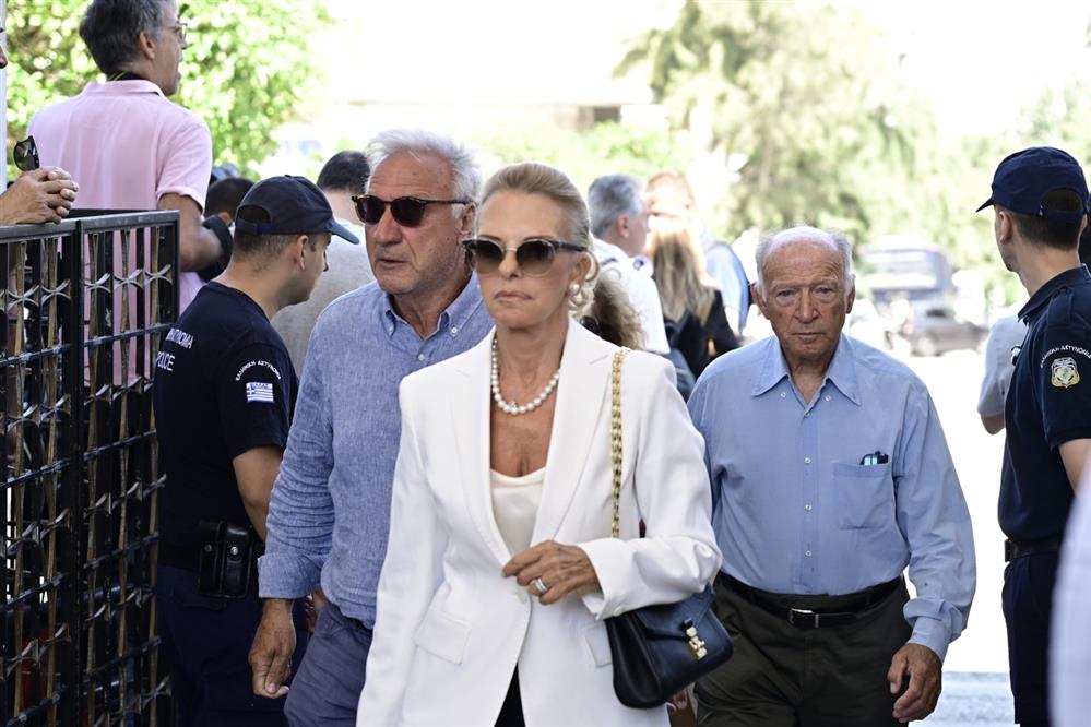 Κηδεία - Λένα - Σαμαρά - Αντώνης - Σαμαράς