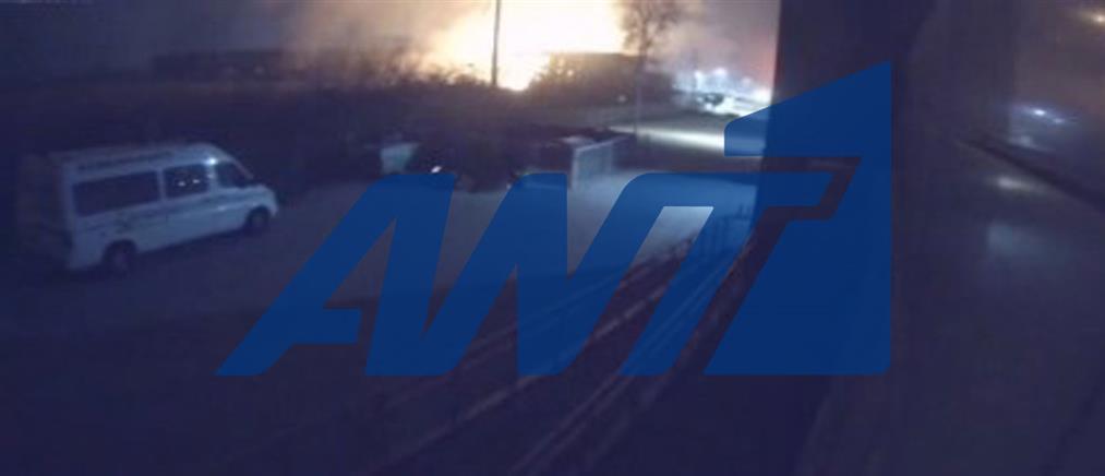 Τραγωδία στα Τρίκαλα: Η στιγμή της φονικής έκρηξης στο εργοστάσιο "Βιολάντα" (βίντεο)