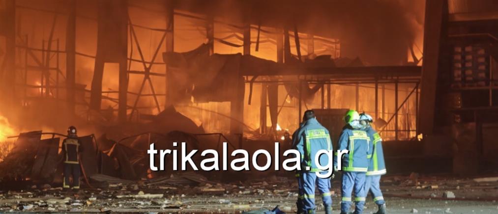 Φωτιά σε εργοστάσιο στα Τρίκαλα: Η ανακοίνωση της μπισκοτοβιομηχανίας